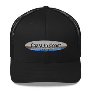 Coast to Coast Paddle Logo Trucker Hat