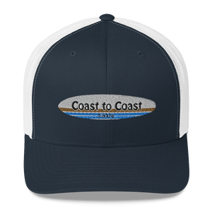 Coast to Coast Paddle Logo Trucker Hat